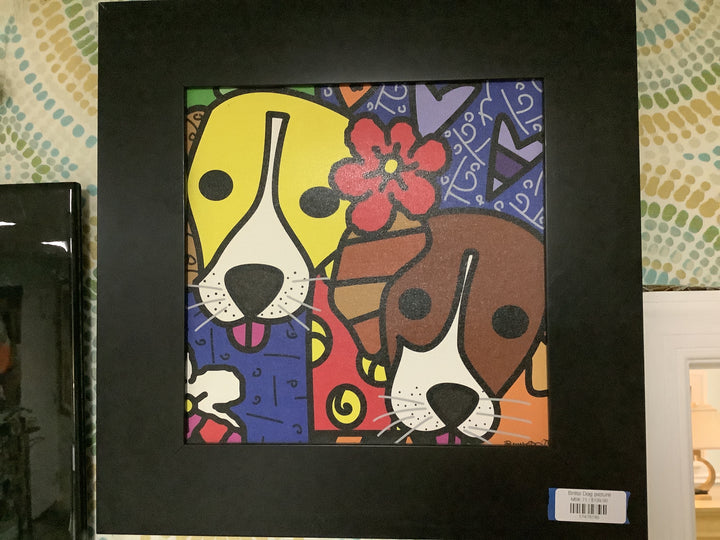 Britto Dog picture