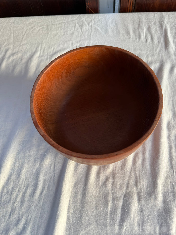 Teak Round bowl