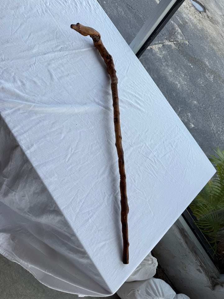 Burl wood cane