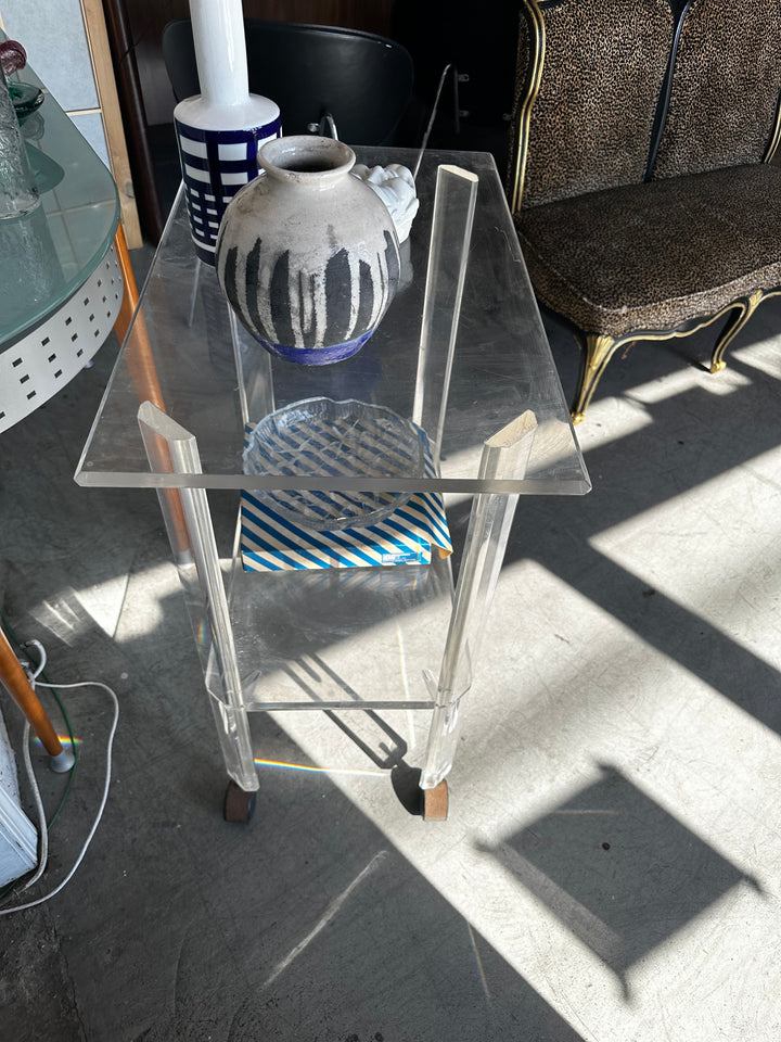 Lucite cart