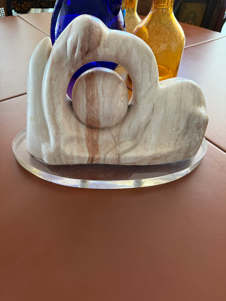 Post Modern Abstract Marble sculpture