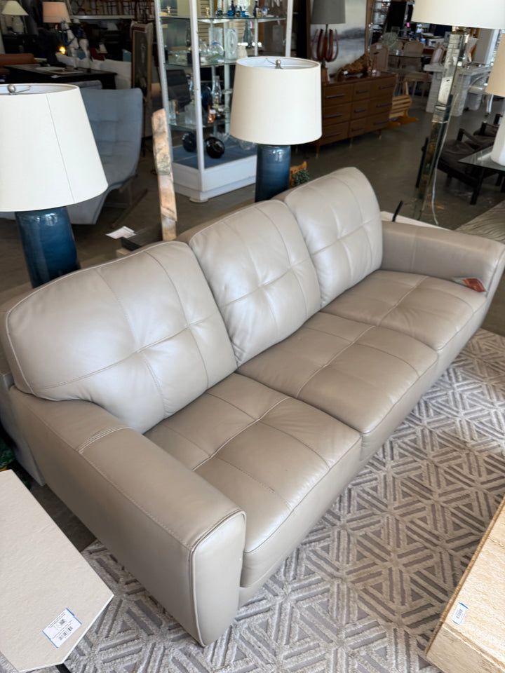 3 seater leather sofa