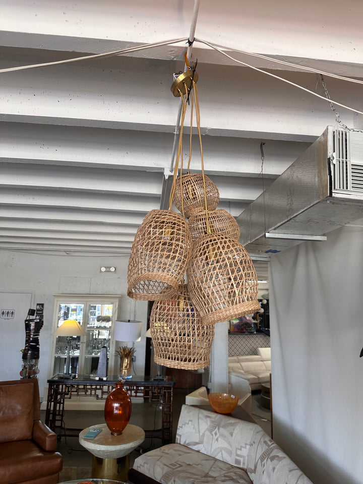 6 wicker lite fixture