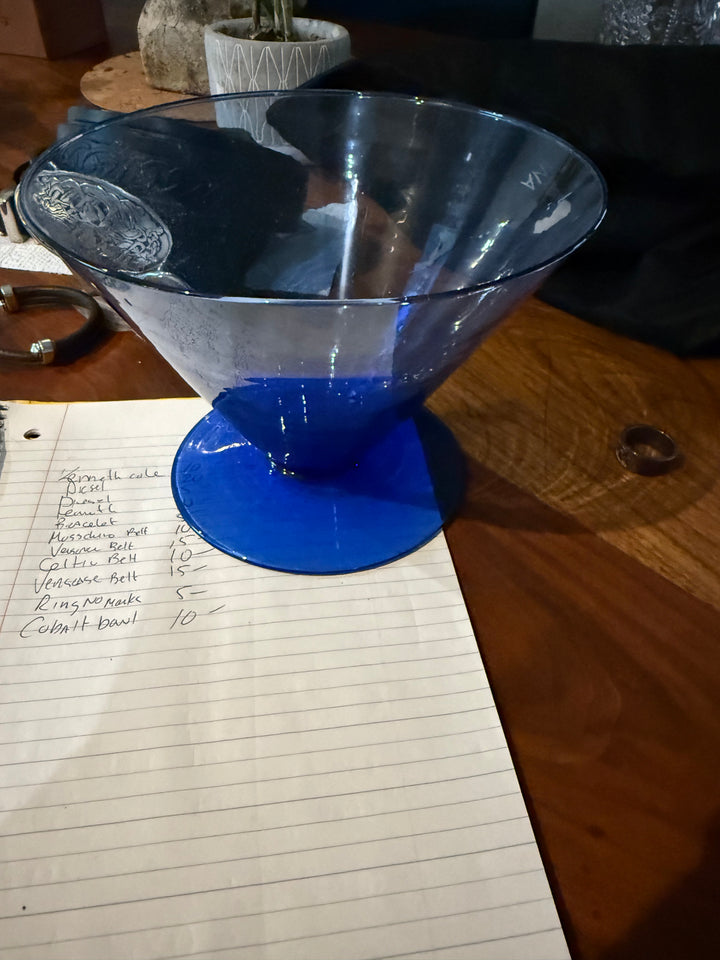 Blue bowl