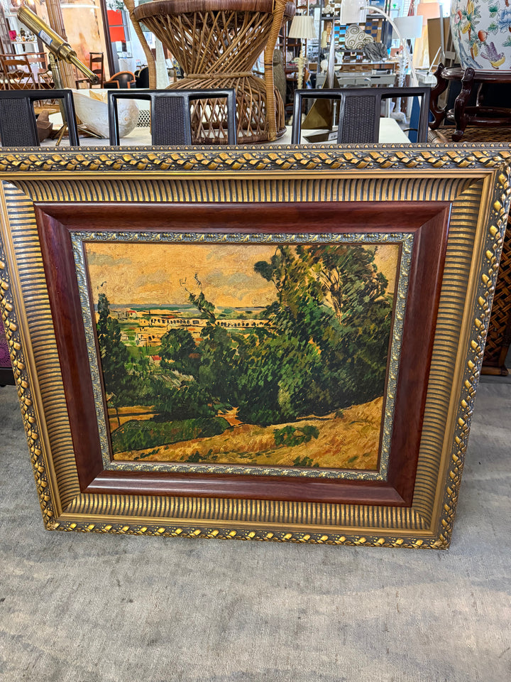 Impressionistic landscape in the style of Wilhelm 