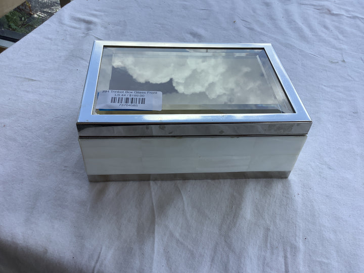 RH Trinket Box Glass Front