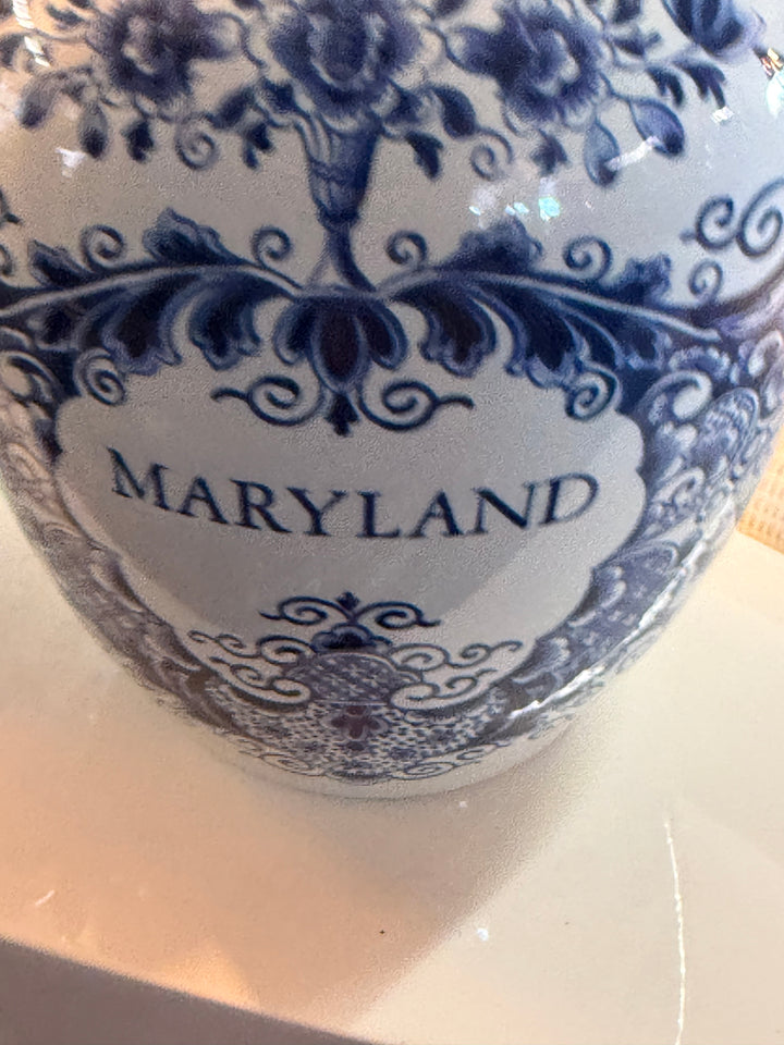 Delf Maryland Tobacco Jar