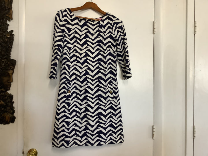 Lily Pulitzer Blue/White Print Dress