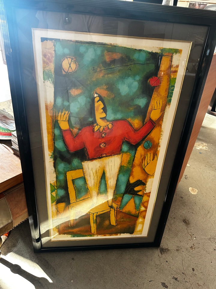 Juggler signed art