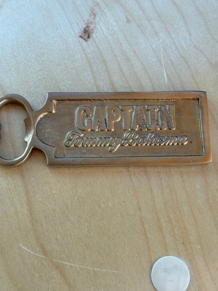 Tommy Bahama brass opener