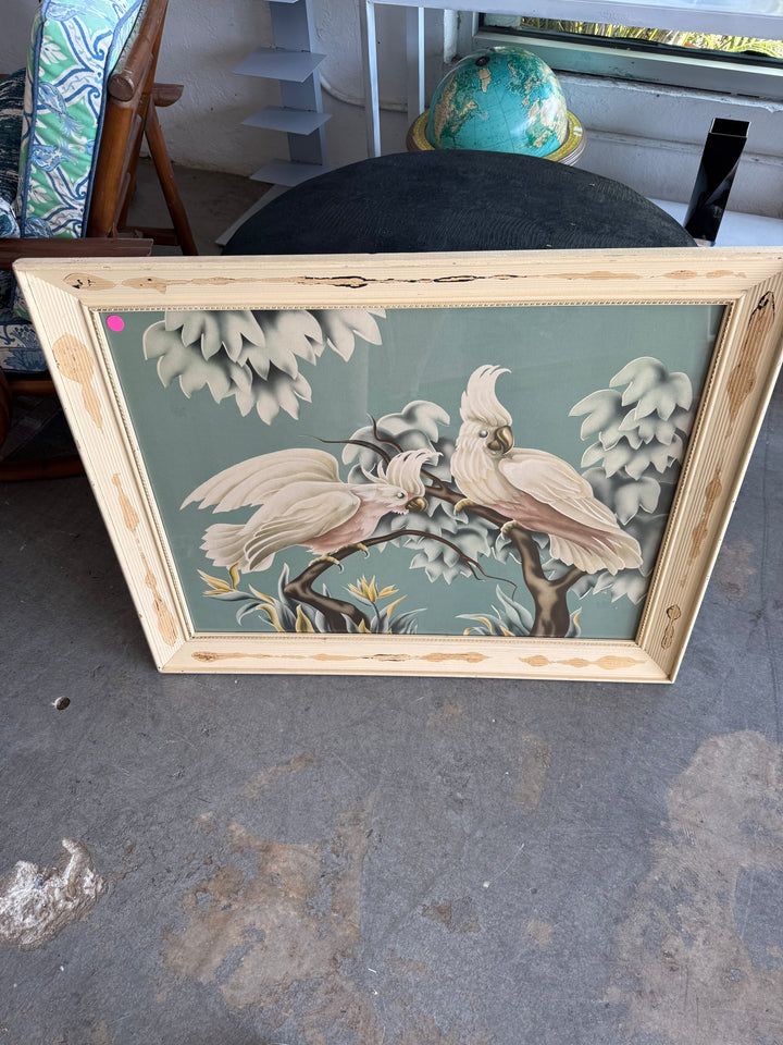 Old Florida bird print
