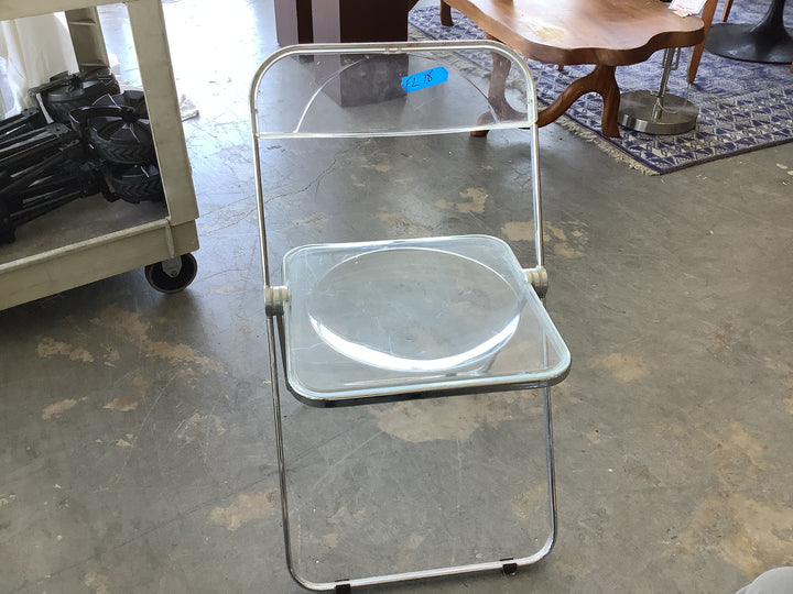 Single Lucite Chair - As Is
