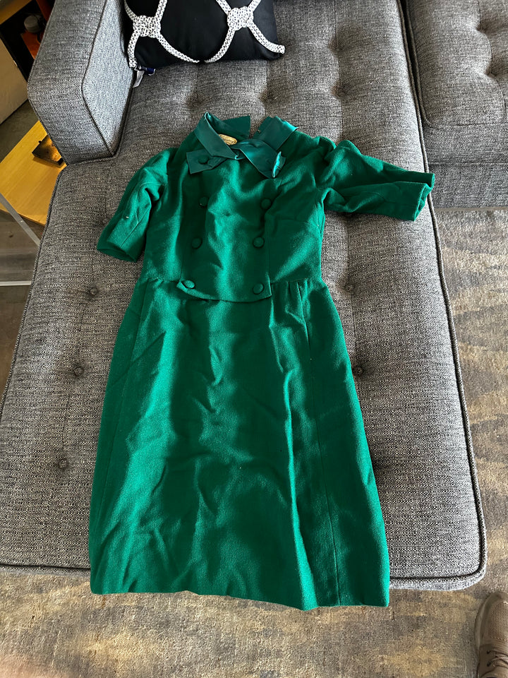 Vintage green dress