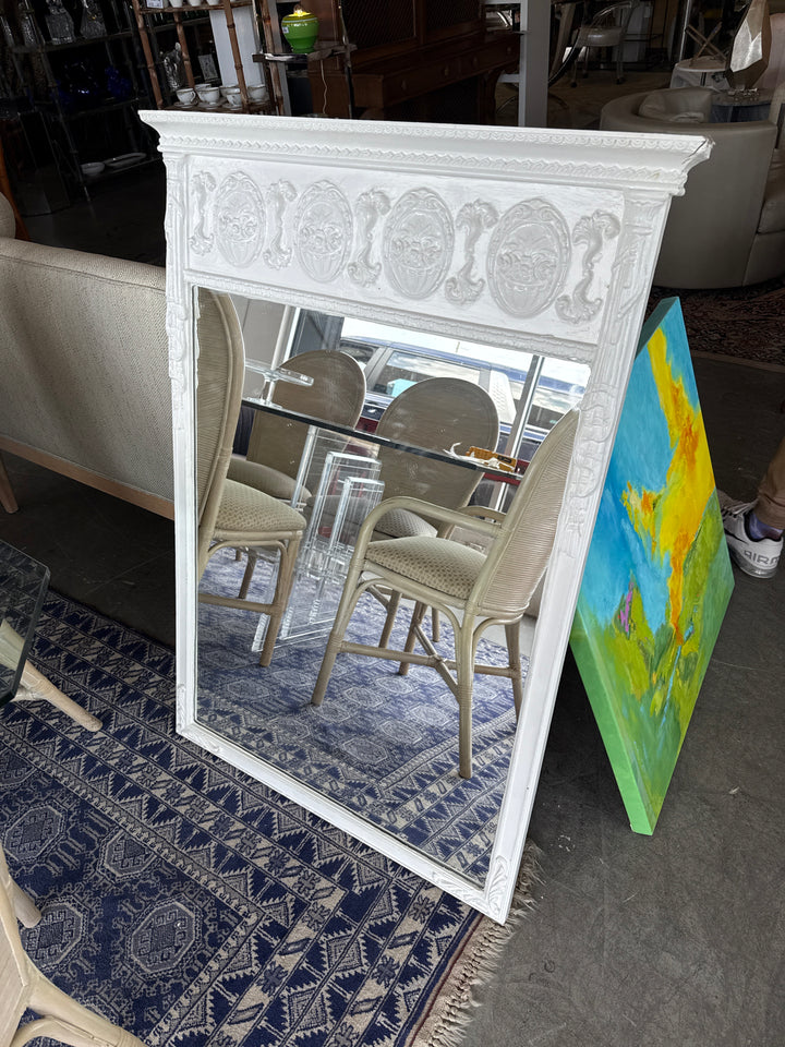 Grange style mirror painted