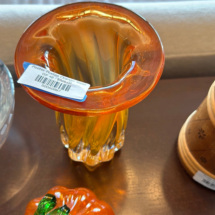 Peeter Rudas Orange Vase