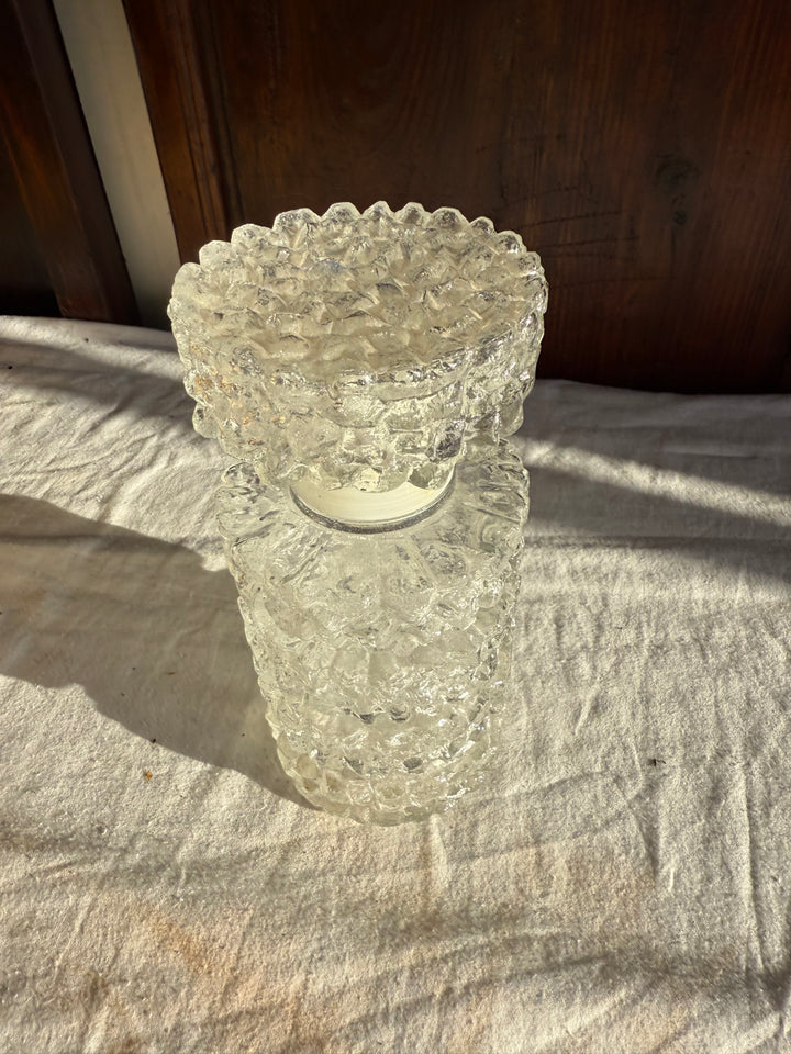 Danish style disc cascading decanter