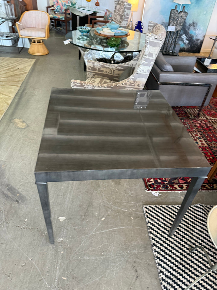 Sherrill Lacquered square game table