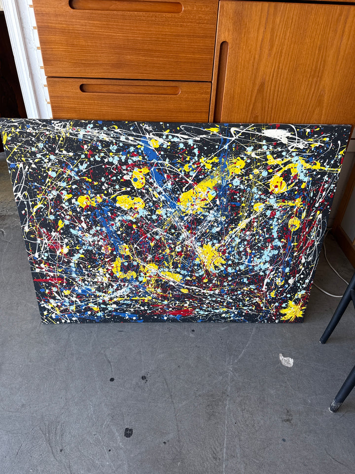 Pollack style abstract