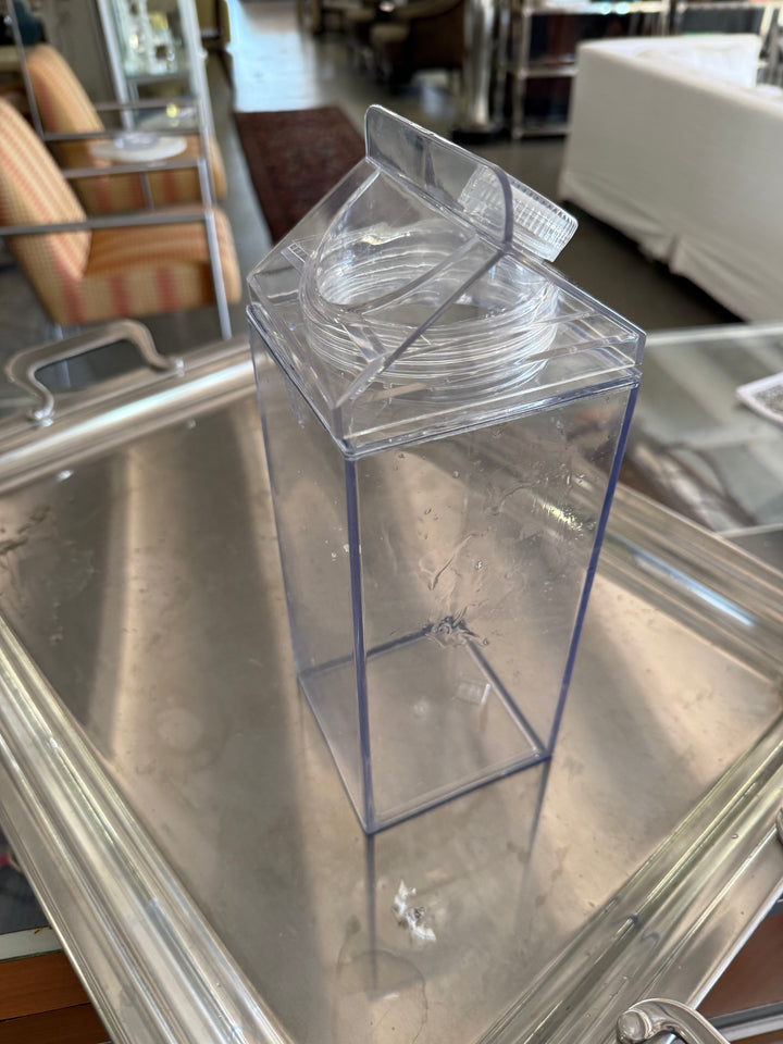 Clear Milk carton