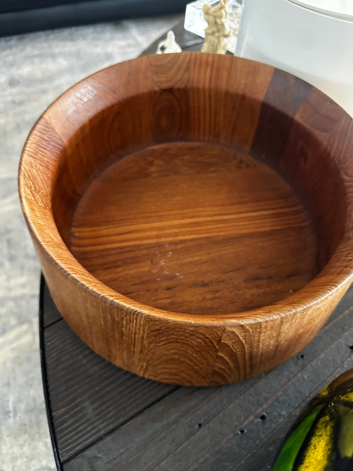 Teak bowl