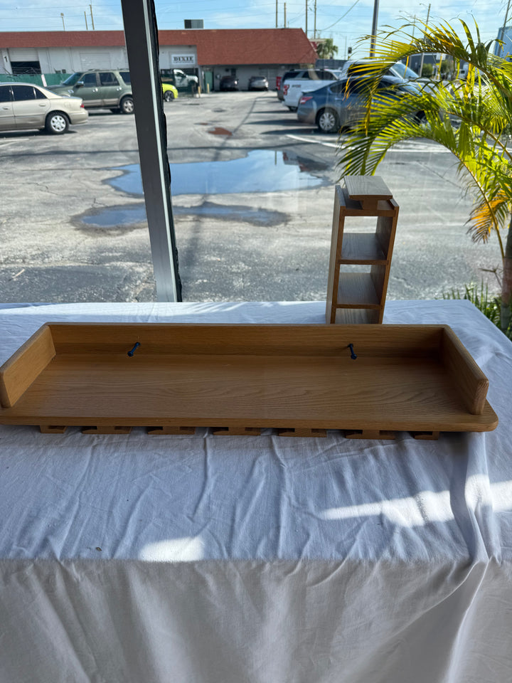 2pc Bar glass storage rack