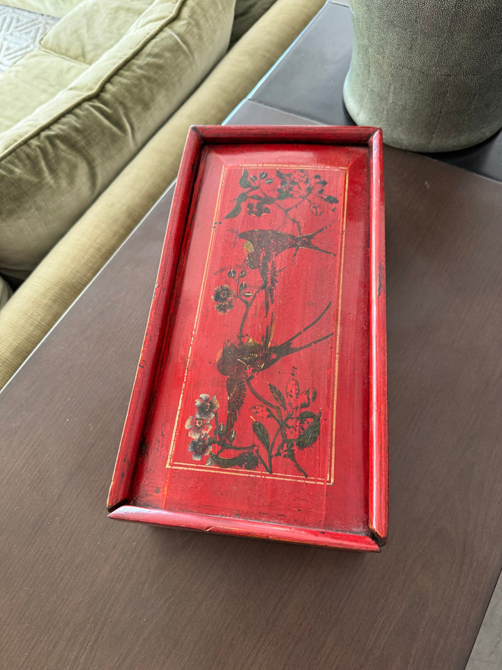 Lacquered Asian box