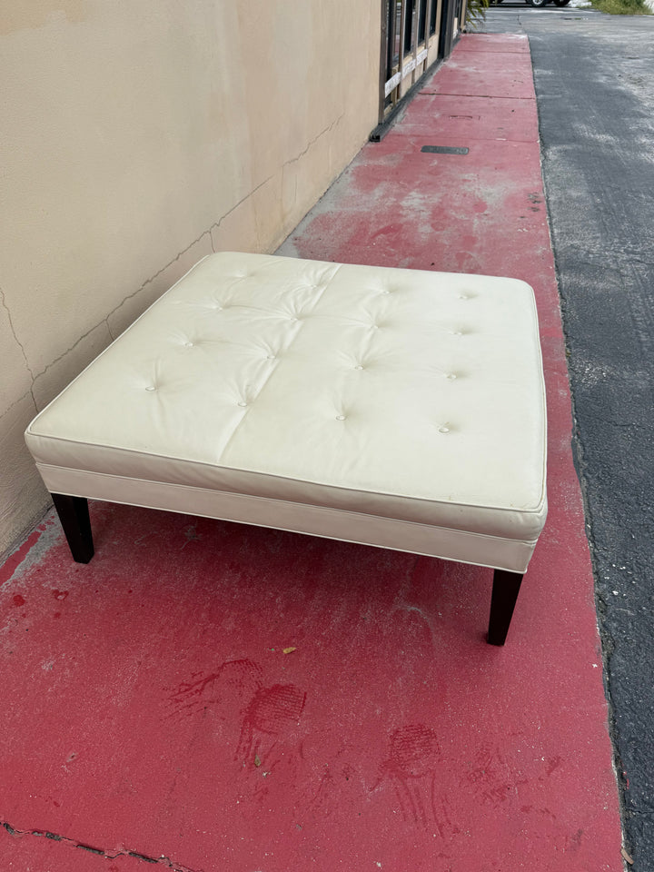 Mitchell Gold Square ottoman