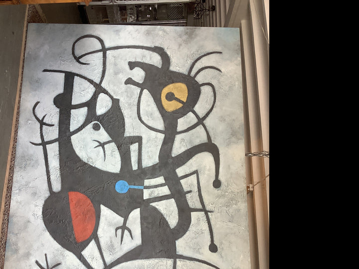 Giant Miro Style Original Art 