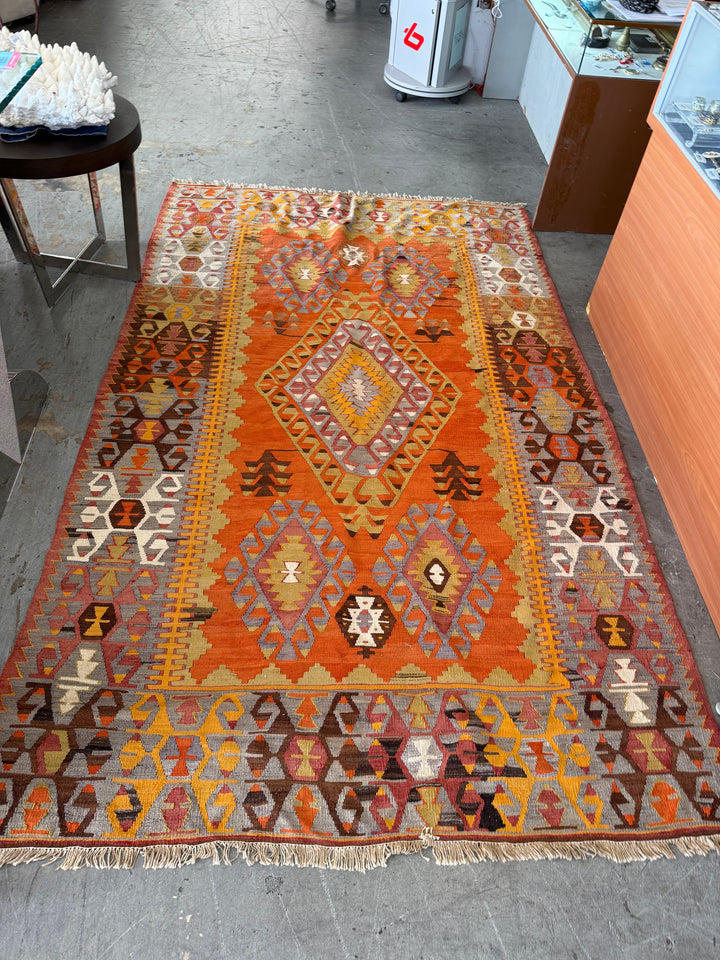 Mid East Orange rug