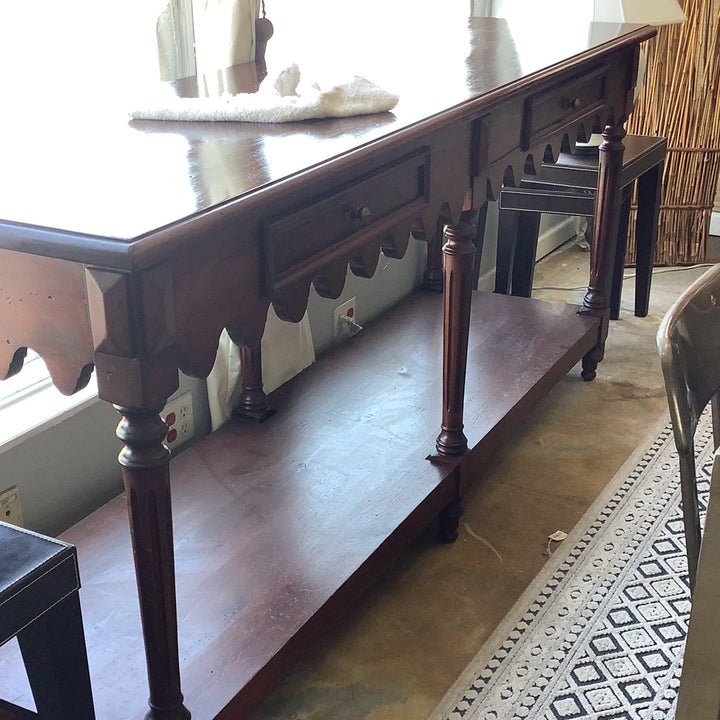 Georgian style console