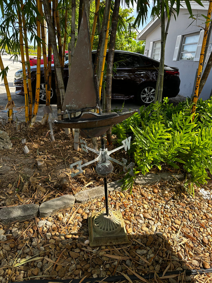 Vintage copper weathervane