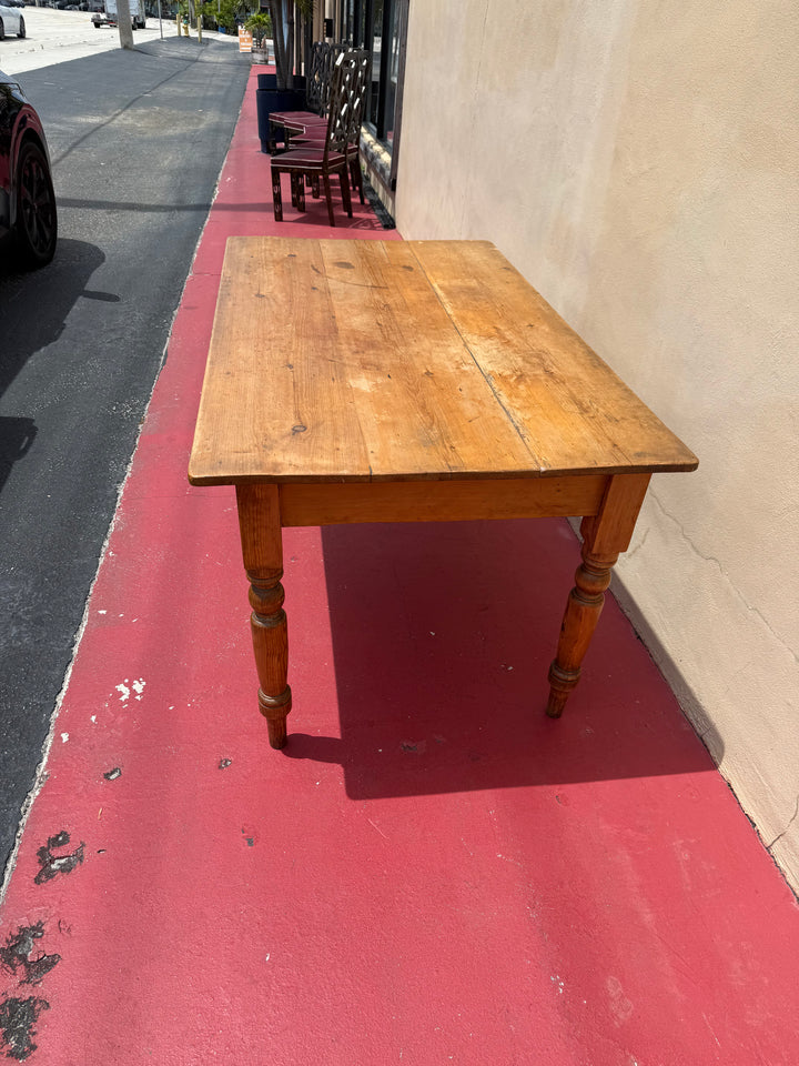 Primitive farm kitchen table
