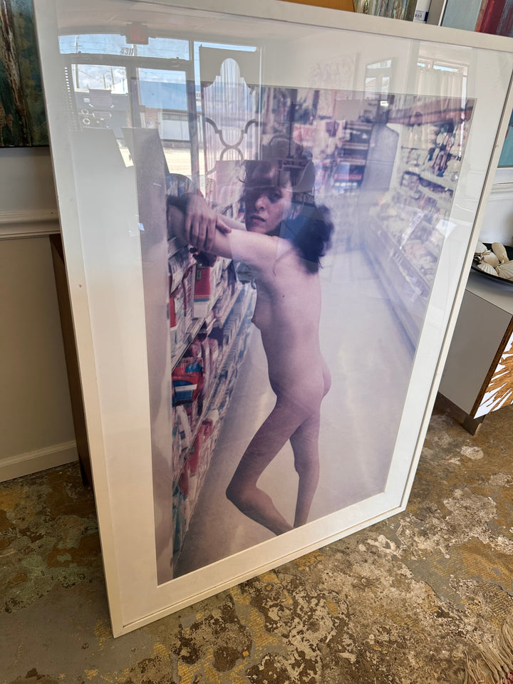 Nude lady at the Pharmacy