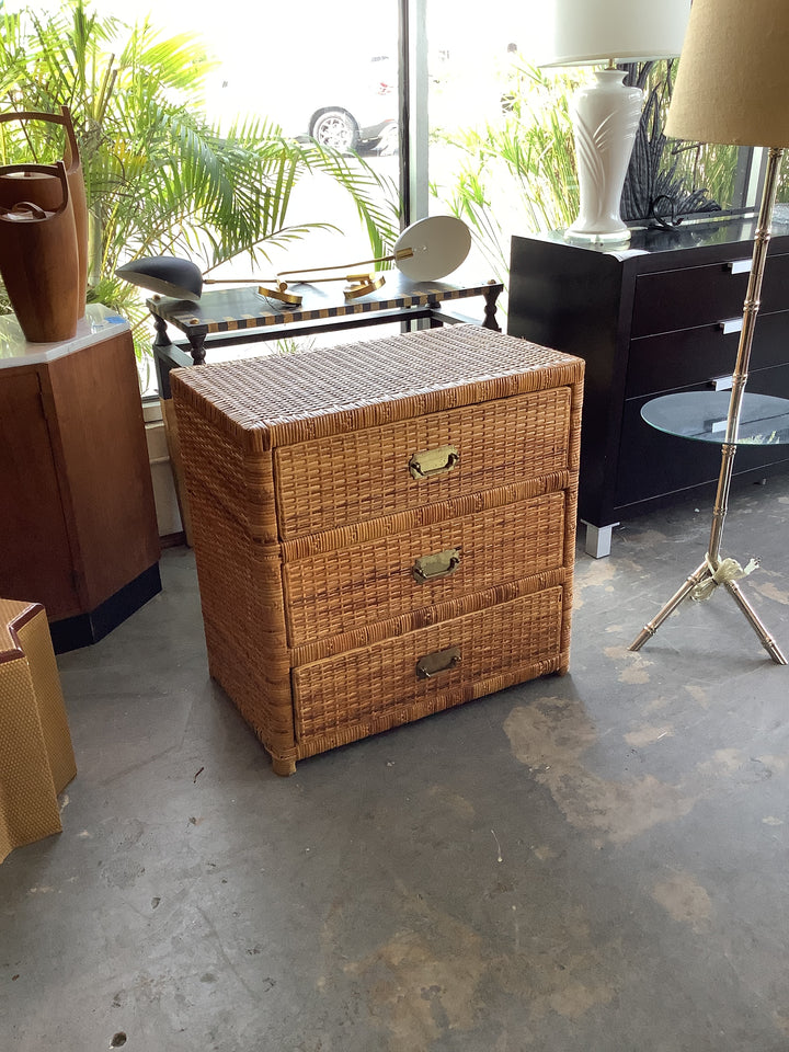 Rattan Chest