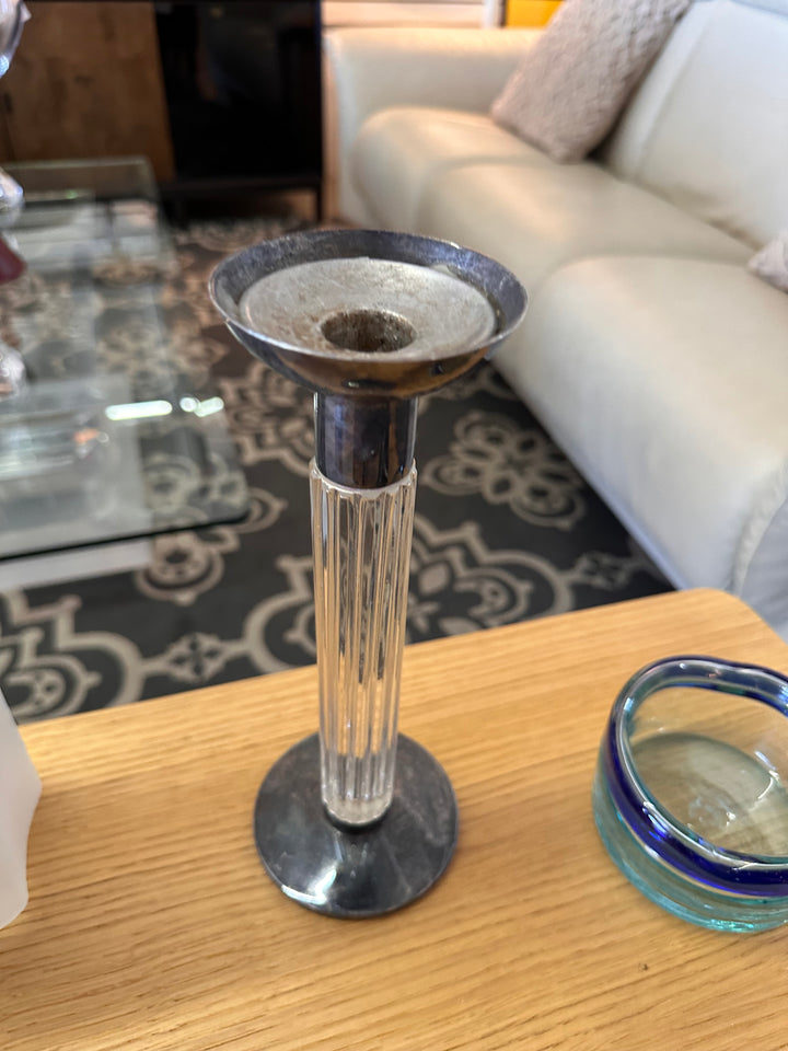 Silver candlestick