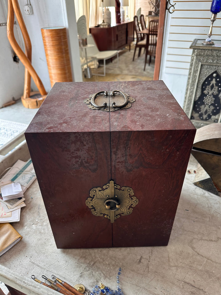 Rosewood apothecary box