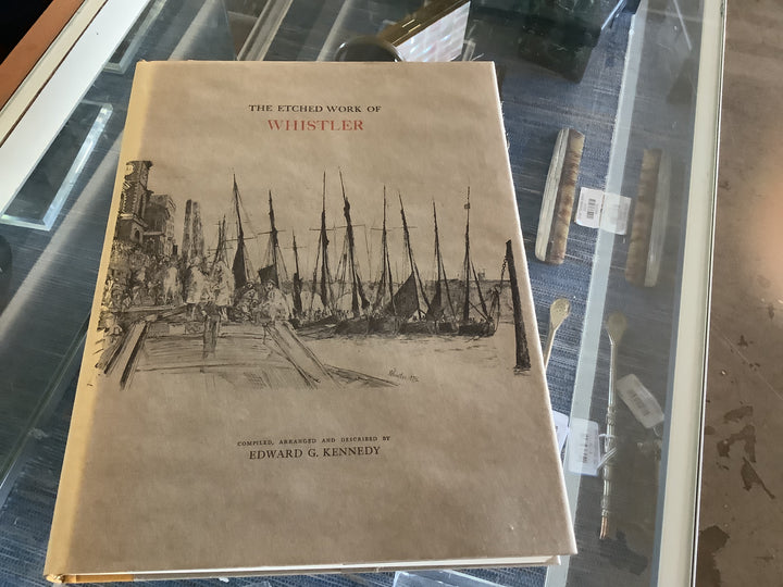Whistler etchings book
