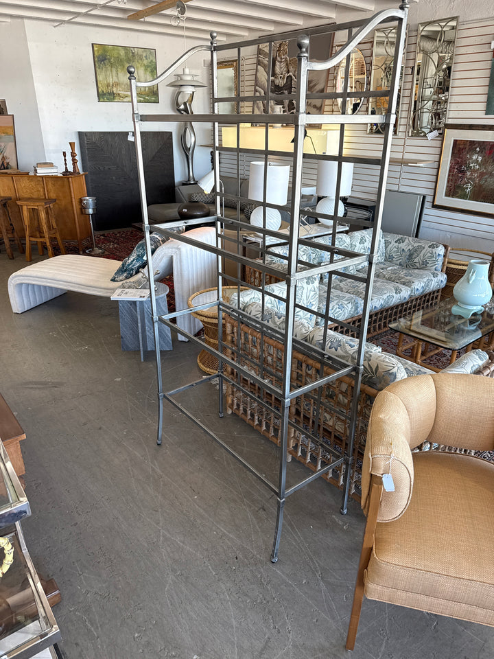 Metal etagere