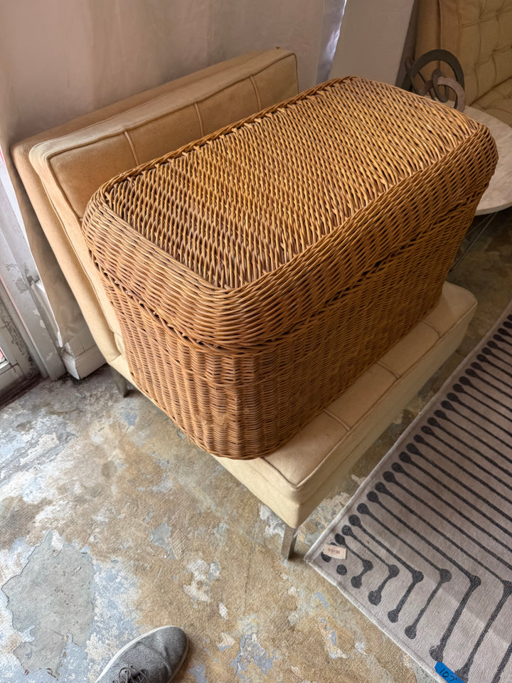 Wicker dome trunk