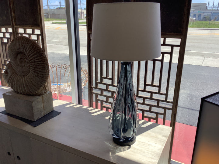 Pr of Murano Style Lamps