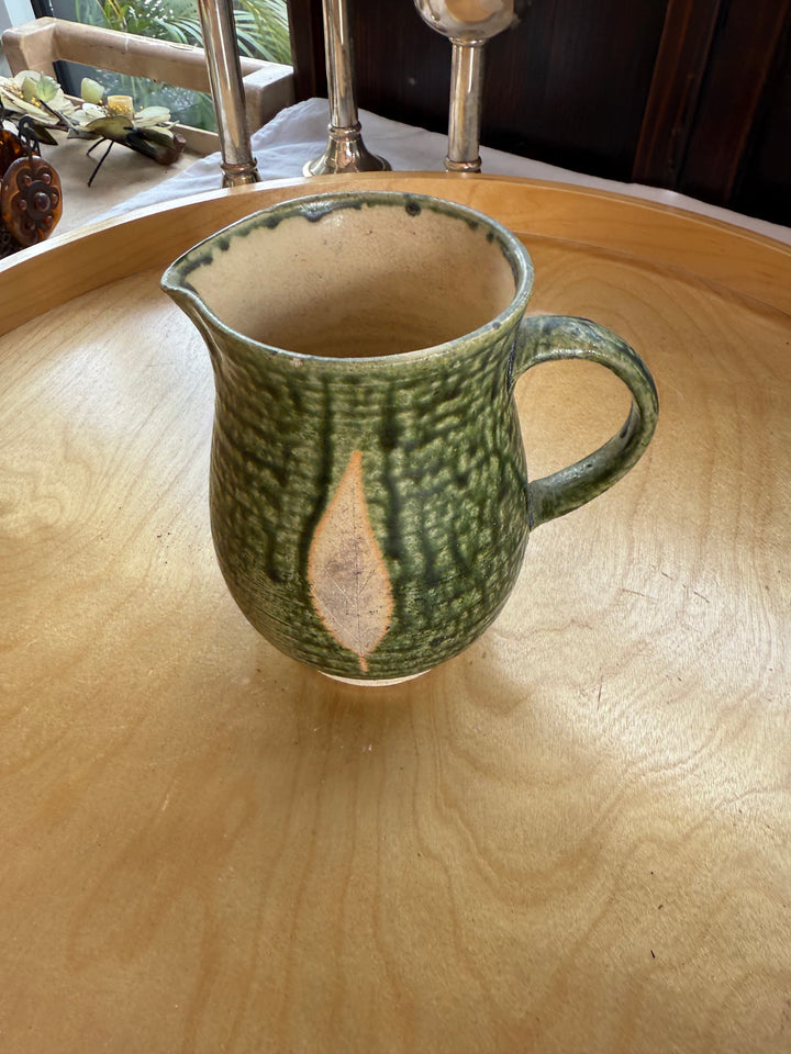 Vintage Salt Fired pottery pitcher