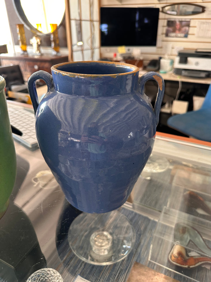 Blue pottery