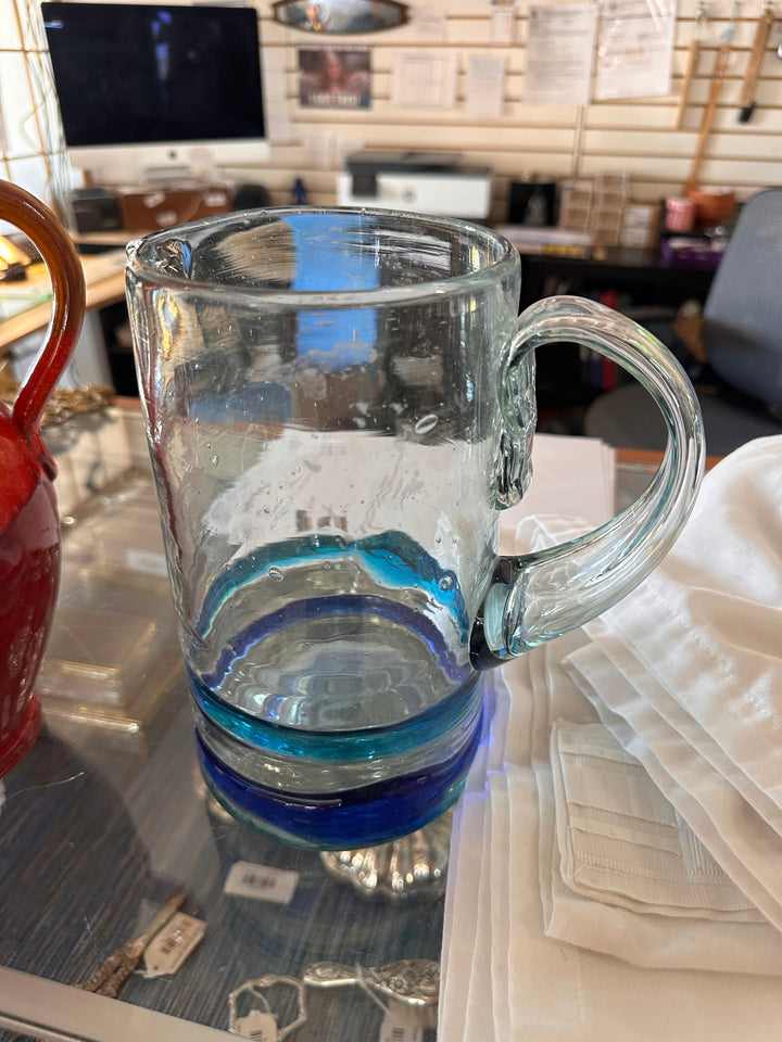 Glass pitcher