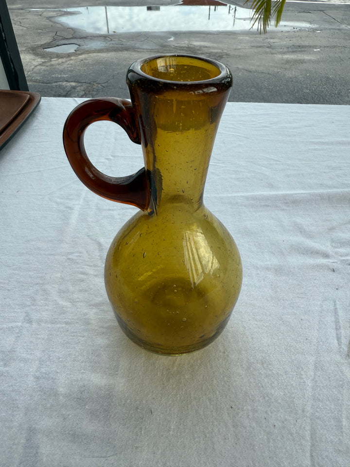 Crackle vase pitcher