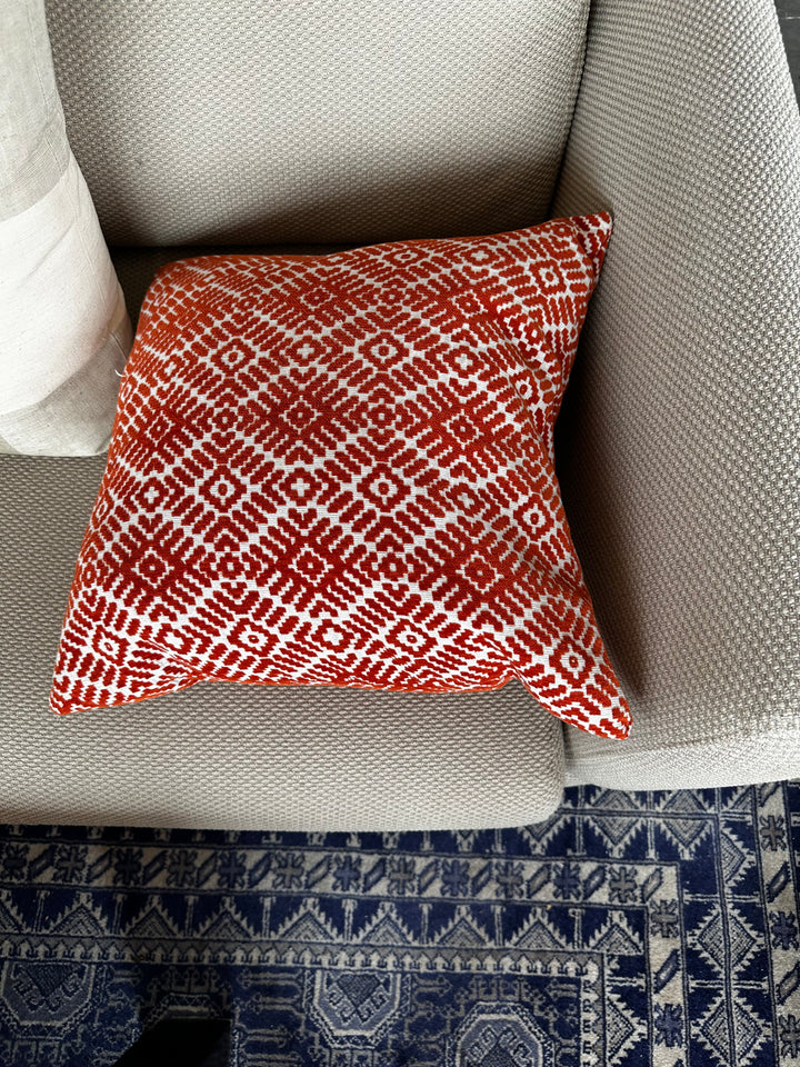 Red pillow