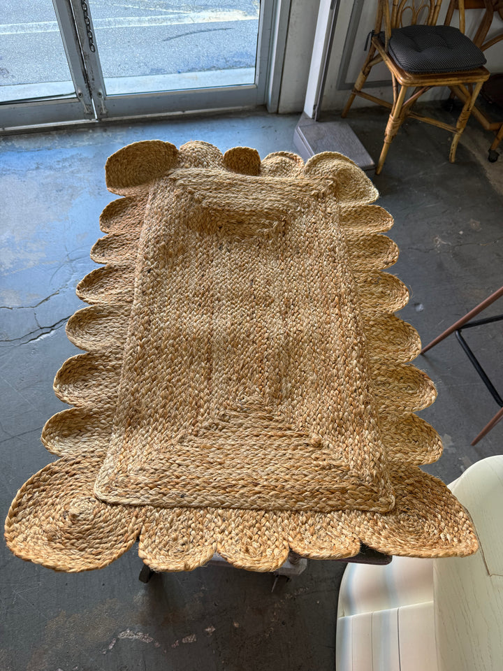 Scallop Jute sm Rug new