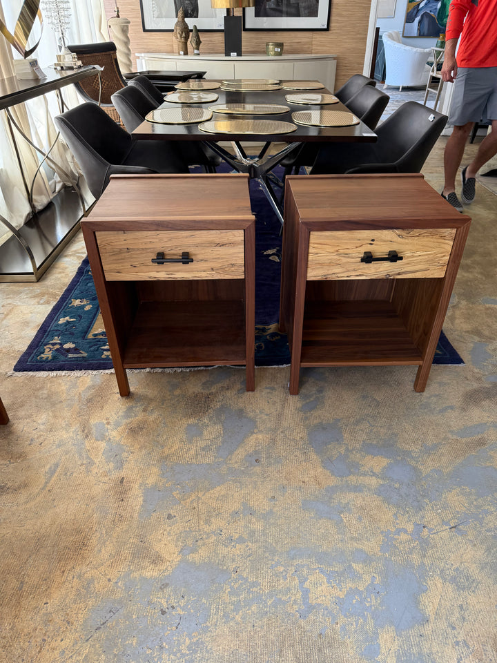 Pr of Pompanoosuc handcrafted end tables