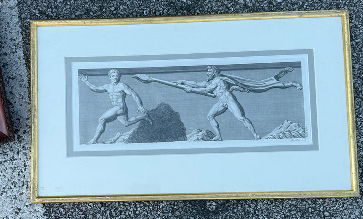 Vintage Greek print