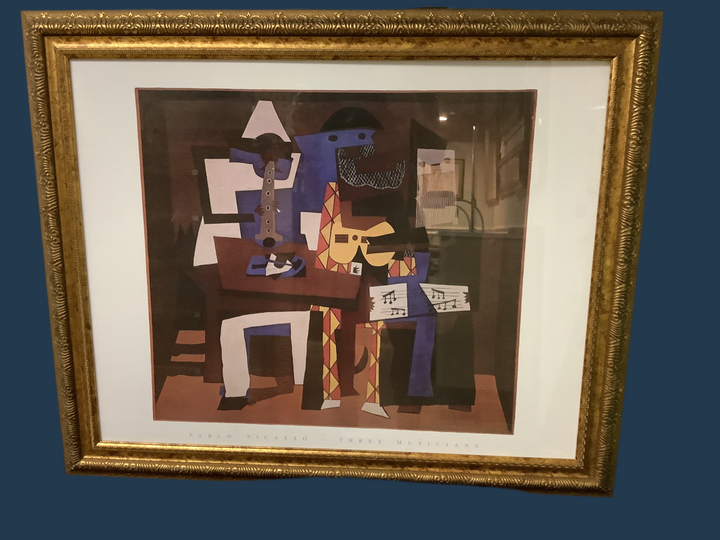 Picasso framed print