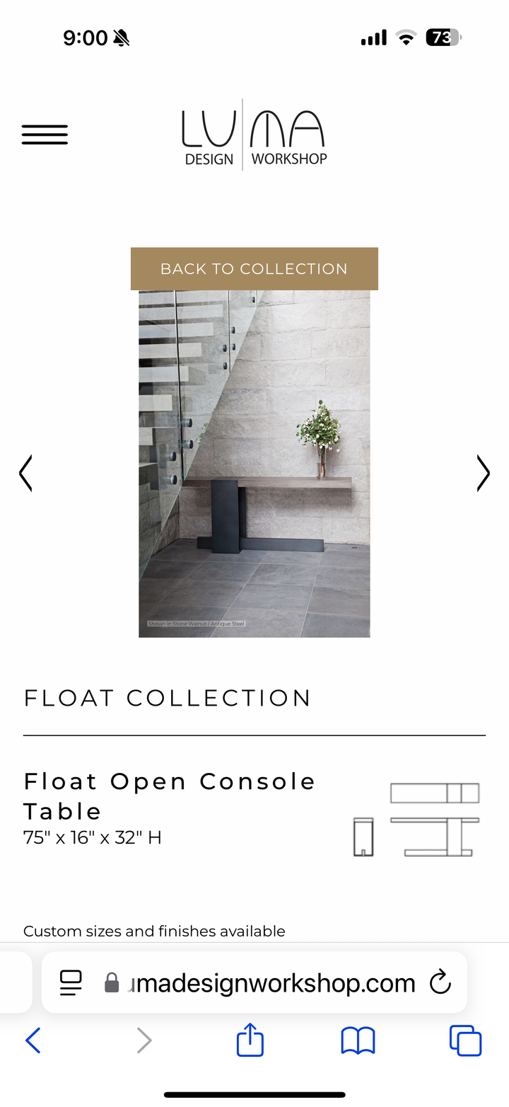 Floating Console